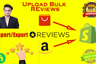upload bulk reviews your shopify product to boost your sales