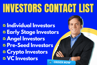 provide you USA vc or angel investors contact list