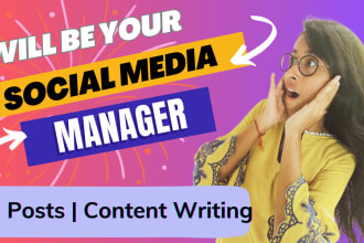 do impressive social media posts, ads, stories n creative writing for your brand