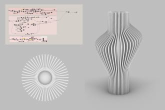 create parametric design with grasshopper and rhinoceros