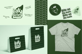 design a logo, visual identity and branding kit