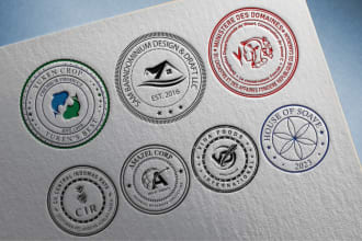 create rubber stamp, digital stamp, seal wax within 2 hours