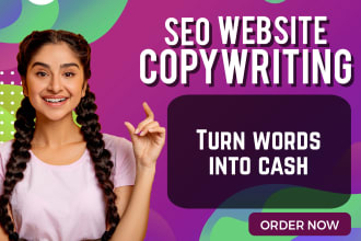 do SEO and professional copywriting