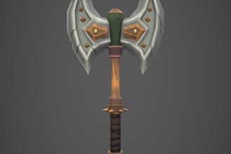 create 3d stylized mesh and artworks using blender