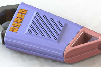 design 3d models and industrial sketches with solid works