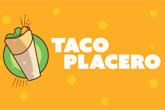 design a colorful and functional fast food logo