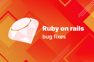 modify or fix bugs in ruby on rails app