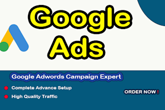 set up high converting google adwords PPC campaigns for your business