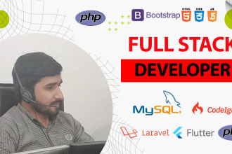 be your php laravel and flutter full stack developer