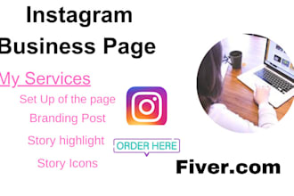 create and optimize instagram business page