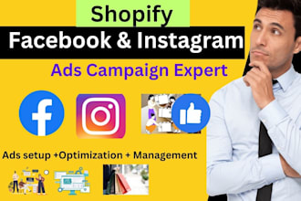 be an expert shopify fb ads,fb advertising and instagram ads campaign