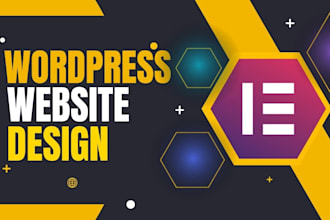 create a custom wordpress website with elementor pro and astra pro