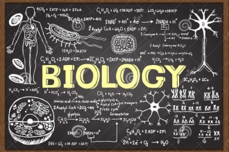 tutor you in biology, biotechnology and biomedical sciences