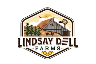 make agriculture , landscape logo for you in one day