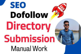 do 500 web directory submission dofollow backlinks manually
