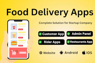 provide food delivery app zomato, ubereats, foodpanda clone