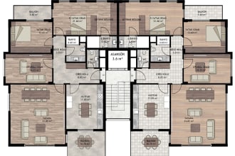 design and draw your architectural floor plans and 3d floor plans