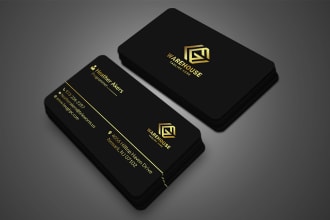 do professional and minimalist business card design for you