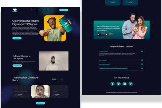 do figma adobe xd UI UX for website design and landing page