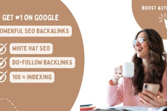 complete monthly white hat SEO link budling for your website