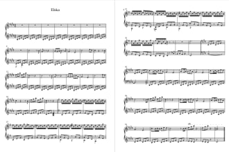 transcribe audio to piano sheet music