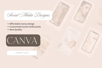 create canva posts for your social media