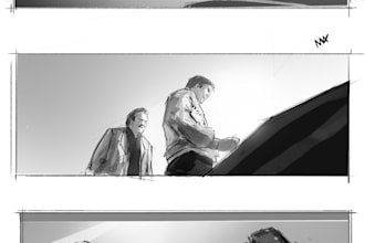 make professional storyboards for you