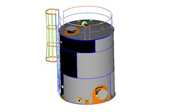design and make fabrication drawing of API 650 storage tank