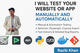 be your manual and automated software tester