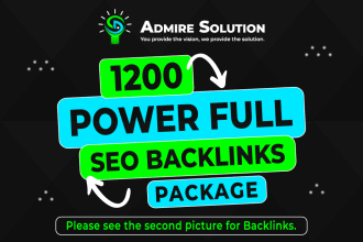 do monthly off page SEO backlinks package for high quality link building