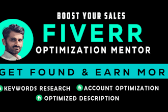 be your advanced fiverr freelancing coach and gigs optimization mentor