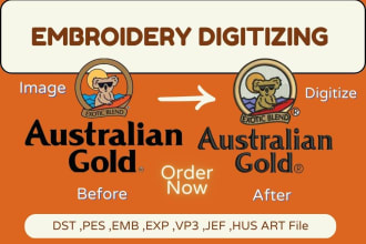 do image embroidery design digitizing into dst,pes,emb file