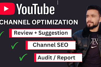 do your youtube channel seo analytics and make report