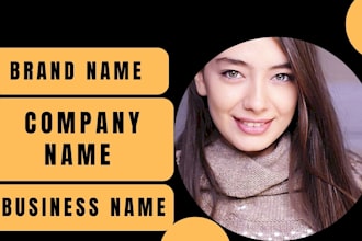suggest unique and catchy brand name,business name and company name