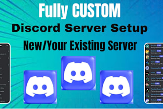 create a discord server