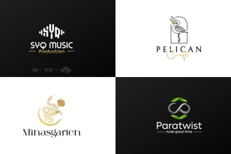 do creative modern minimal business logo design