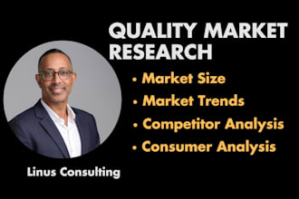 do comprehensive market research, niche research, competitor analysis and swot