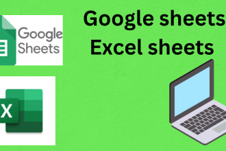 create excel and google spreadsheets