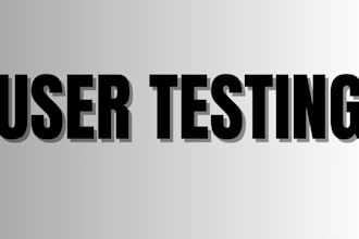 do app testing and website testing, iphone and android user testing