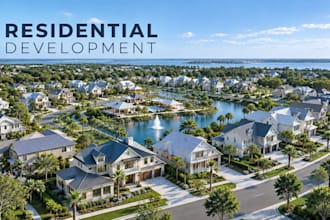 create 3d visualization for residential developments