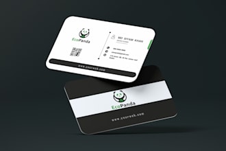minimalist and modern business card