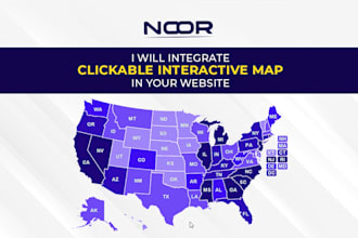 do a clickable interactive map