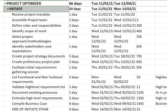 build your project plans, dashboards and ms project gantt chart