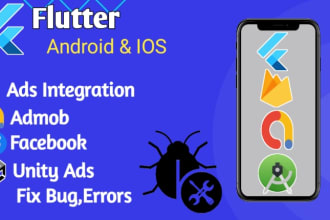 ads integrations facebook, admob, and unity ads and fix bug