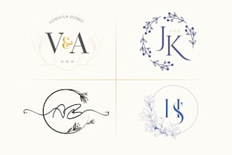 do memorable, anniversary, wedding logo, or monogram