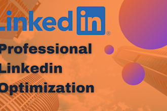 professionally create linkedin profile optimize