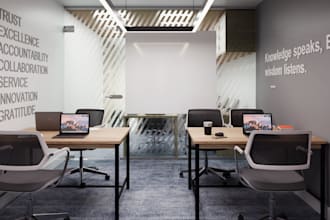 renovate 3d office interior design and render with 3ds max