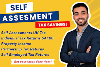 file UK self assessment tax returns and save your taxes