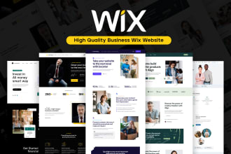 build wix consulting website, build wix coaching website