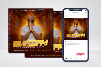 do event flyer for club, party, sport, church, concert, dj, fun